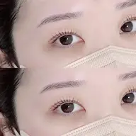 ♥まつげパーマ《パリジェンヌ可》+眉毛ワックス《間引き.カット込み》♥