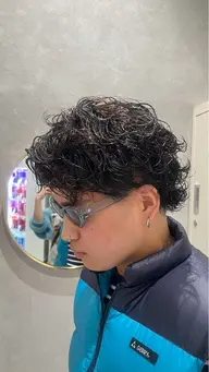 🧏🏻♂️メンズカット+シャドウパーマ