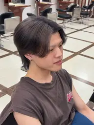 メンズ限定✂️カット✂️+︎︎☁艶カラー︎︎☁