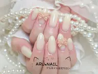 ワンカラー+リボン2個