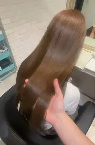 ツヤツヤ透明感爆上がり寒色系カラー🩵+しっかりまとまるうる艶トリートメントメニュー✨💎💙