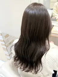 毛先メンテナンスカット💇🏻‍♀️＋ブリーチなしWカラー＋うる艶トリートメント💆🏻‍♀️