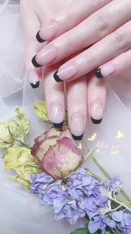 フレンチ(変形フレンチ🉑️、ランイン🉑️)2色フレンチ🉑