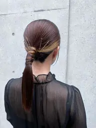 🍒ダメージレスケアカラー+2STEPトリートメント+ヘアセット🍒