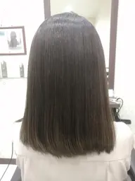 【湿気ストレスゼロへ】梅雨の湿気に負けない!カット+縮毛矯正+髪質改善 ¥15900