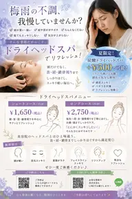 ドライヘッドスパ(ショート)