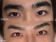 【メンズ】アイブロウスタイリング(WAX＋パーマ)