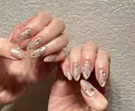 【研修モデル】【パーツデザイン】✴︎カラー変更🉑✴︎ソフトジェルオフあり✴︎➕パーツ10個まで