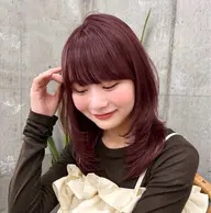 【💎迷ったらこれ💎】艶髪カラー🥣➕前髪カット➕marbb