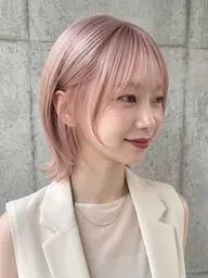 🎀ハイトーン　モニター　新薬剤お試し✨ブリーチでハイトーンカラー🩵 3STEPトリートメント付き