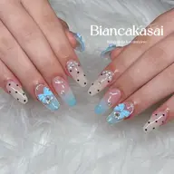 《1日1名様限定》オフ有🫐 ハンド 【チップ長さだし10本+持ち込みやり放題design】 ♥ 葛西/西葛西