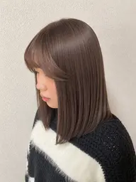 《ミニモ限定！》透明感ワンカラー➕艶髪トリートメント✨️
