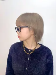 💖ダブルカラー(ケアブリーチ) + トリートメント