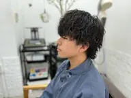 メンズカット💇🏻♂️➕スパイラルパーマ【メンズパーマ/波巻きパーマ/フェザーパーマ】