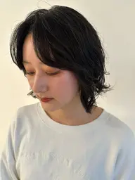 似合わせカット＋パーマ🌀🪄💫＋ショートスパ💆‍♀️付き【ミディアム～ショート限定】