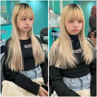 ◆3名限定◆カット+天使の輪艶カラー+髪質改善トリートメント✨