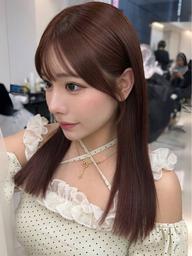 🎀当日限定🎀破格クーポン❤️‍🔥顔周りカット＋艶カラー＋髪質改善ULTOWAトリートメント🫧