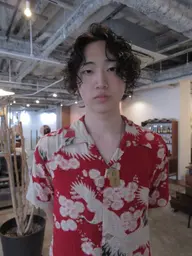 mens cut ＋ perm