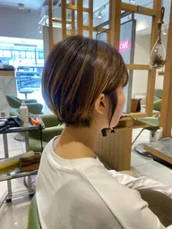 白髪ぼかしハイライト＋カット＋クイックトリートメント