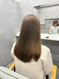 ✨うる艶カラー+カット+髪質改善トリートメント