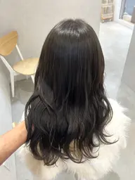 赤みなし透明感爆誕流行りのmint color🌿➕しっとりトリートメント