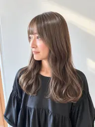 ⭐️大人気メニュー⭐️赤味を消す！ 透明感あふれるアッシュカラー✨