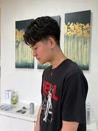 メンズカット＋パーマ👨‍🦱