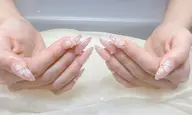 シンプルデザインチップ長さだし(オフあり) 自爪オフ➕500円/長さだしオフ➕1000円
