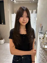 【ロング限定】🌿‬髪質改善カラー🌿‬+カット
