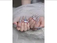 1️⃣人気🥰😍「10本チップ長さだし」デザイン持ち込みやり放題14980円->10980円