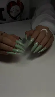 【Rinta限定】超ロングネイル最大6cm💅🏻長さだし10本ワンカラー