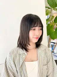 【スタイル限定】 ミディアムレイヤーカット