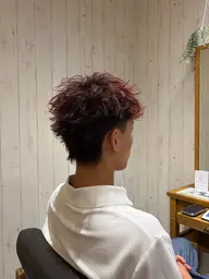 カット+パーマ+カラー