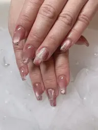 🌟10本チップ長さ出し＋持ち込みデザイン🌟