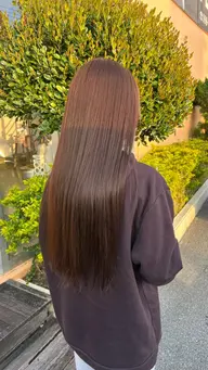 髪質改善Drカラー✨
