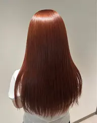 🍒【ツヤ感】暖色カラー+Aujuaトリートメント🤍