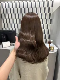 【平日限定‼️】透明感カラー➕似合わせ顔周りカット✂️➕髪質改善トリートメント✨️