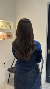 透け感たっぷりのイルミナカラー＋ケラスターゼトリートメント🫧