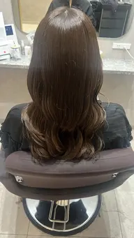 ダブルカラー✖︎トリートメント🩵(ブリーチなし)