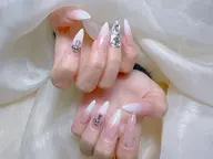 【チップ長さだし】持ち込みデザイン120分(パーツ付け放題)