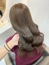 【‼️当日限定‼️】透明感カラー➕カット➕1stepトリートメント🍒🫧韓国風レイヤーも可🫧必ず詳細ご覧ください✨