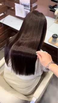 【✨朝5分で準備ができる艶髪へ✨】縮毛矯正
