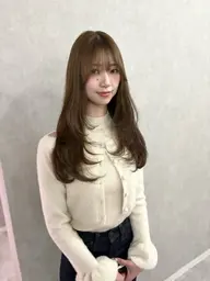 《🩶ブリーチなしW✂︎🩶》ブリーチなしWカラー+小顔カット