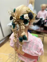 成人式ヘアセット✨