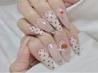 【長さ出し10本】持ち込みシンプルデザイン120分つけ放題💞(オフあり)