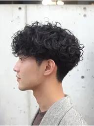 【 🌹カットパーマモデル🌹 】 メンズ限定 ※補足説明をご覧ください