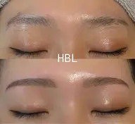 HBL×まつ毛パーマ(眉毛流れ矯正、眉Wax、メイク仕上げ✨)