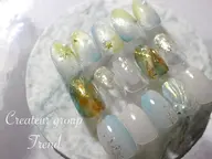 【限定1名】300種類から選可＊トレンド定額アート〈Hand〉 【9/25、10:30、12:00】