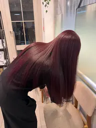 暖色系カラー+Aujuaクイックトリートメント