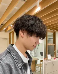 ラフに決まる🎧メンズ似合わせカット＋パーマ